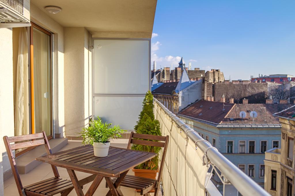 Dnd, Kun Apartments, Keleti Railway Station Budapešť Pokoj fotografie